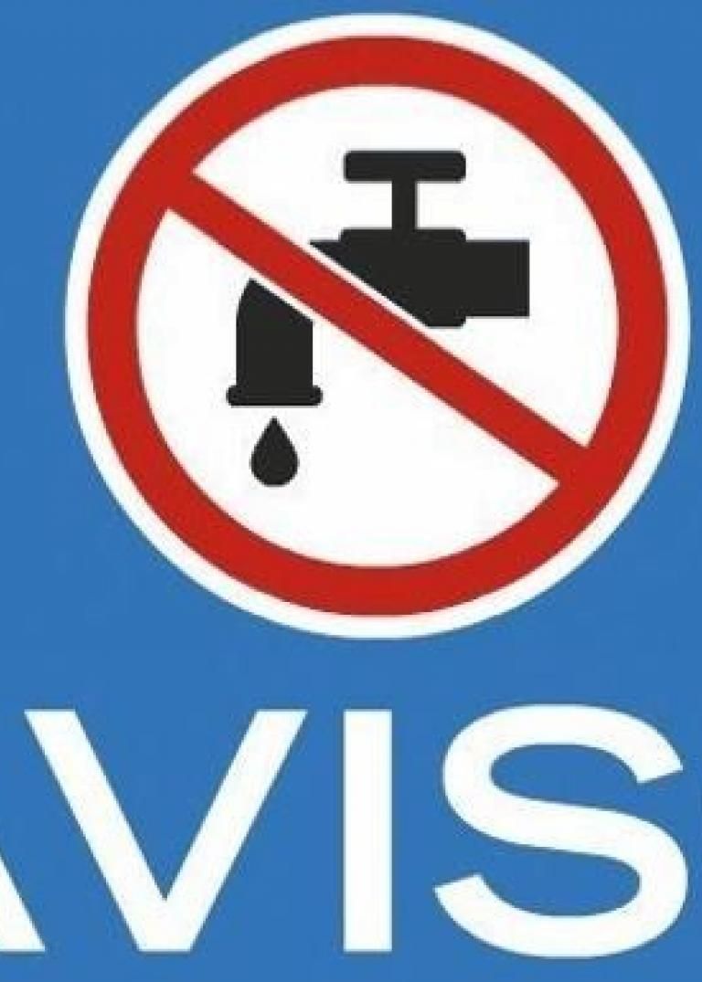 CORTE DE AGUA