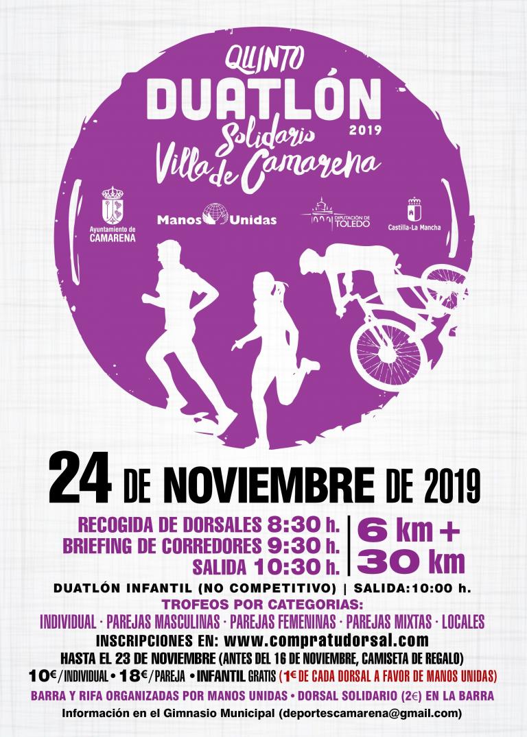 V DUATLÓN SOLIDARIO VILLA DE CAMARENA