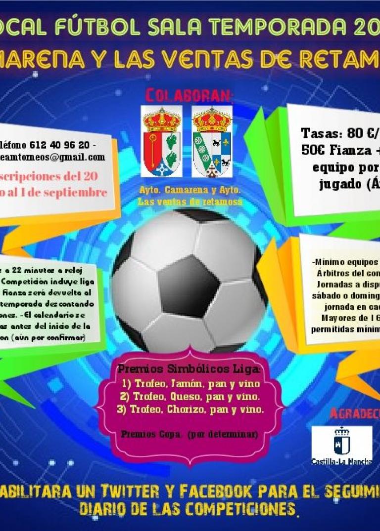 LIGA LOCAL DE FÚTBOL SALA TEMPORADA 2018-2019