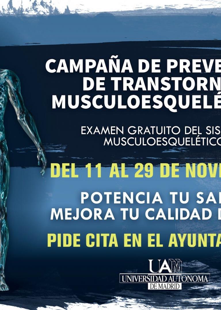 CAMPAÑA DE PREVENCIÓN DE TRASTORNOS MUSCULOESQUELÉTICOS