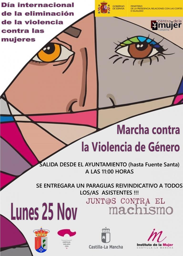 MARCHA CONTRA LA VIOLENCIA DE GÉNERO
