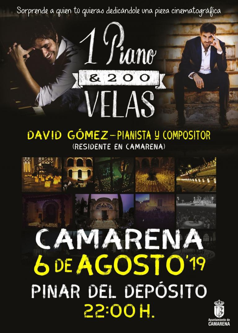 1 PIANO & 200 VELAS