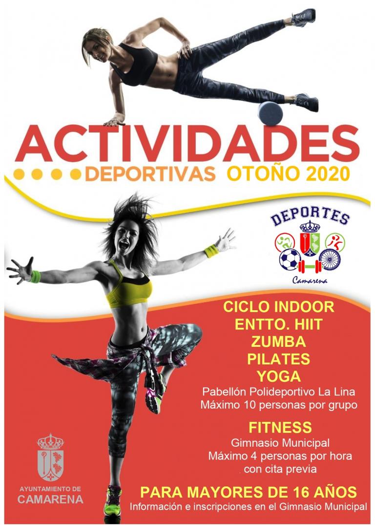 ACTIVIDADES DEPORTIVAS OTOÑO 2020