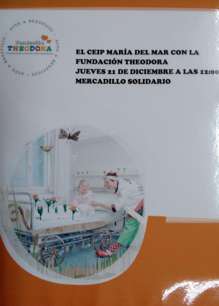 MERCADILLO SOLIDARIO CEIP MARÍA DEL MAR