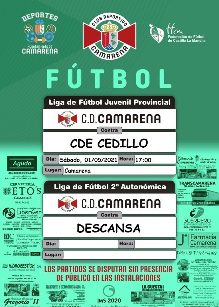 PARTIDOS DE FÚTBOL JUVENIL Y SENIOR