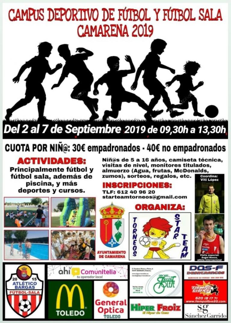 CAMPUS DEPORTIVO DE FÚTBOL Y FÚTBOL SALA