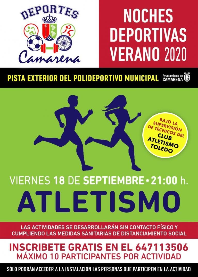 NOCHES DEPORTIVAS: ATLETISMO