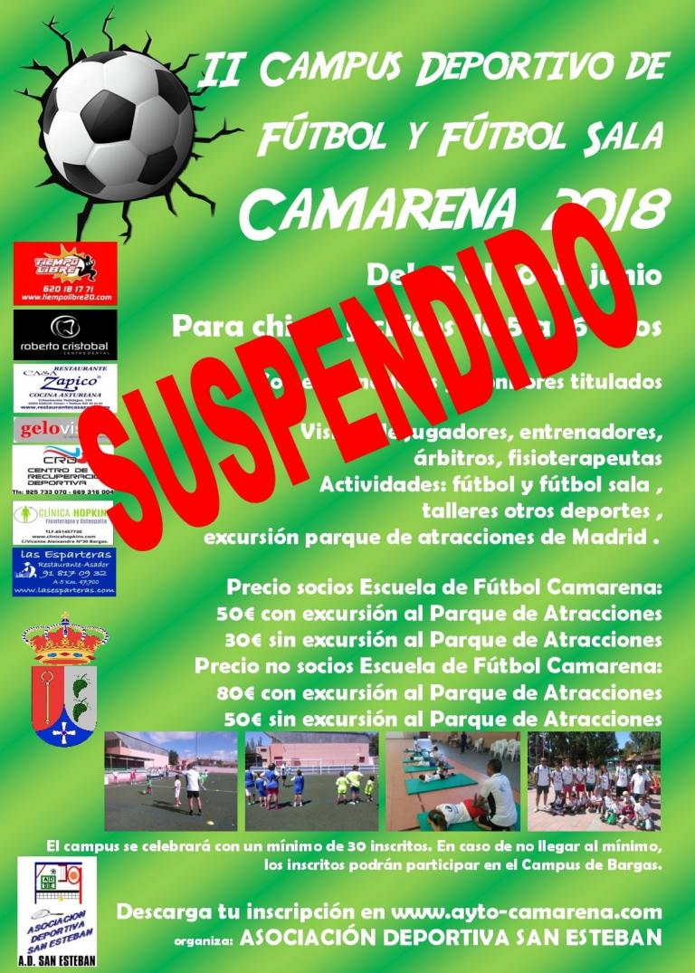 CAMPUS DEPORTIVO DE FÚTBOL Y FÚTBOL SALA