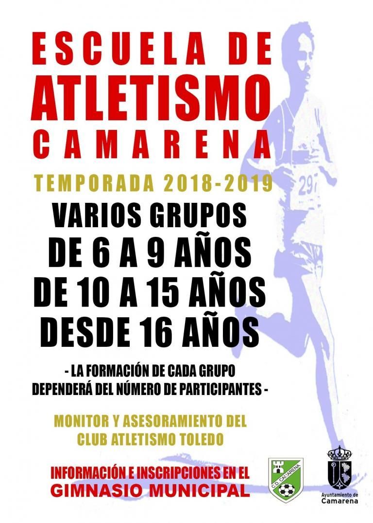 ESCUELA DE ATLETISMO CAMARENA