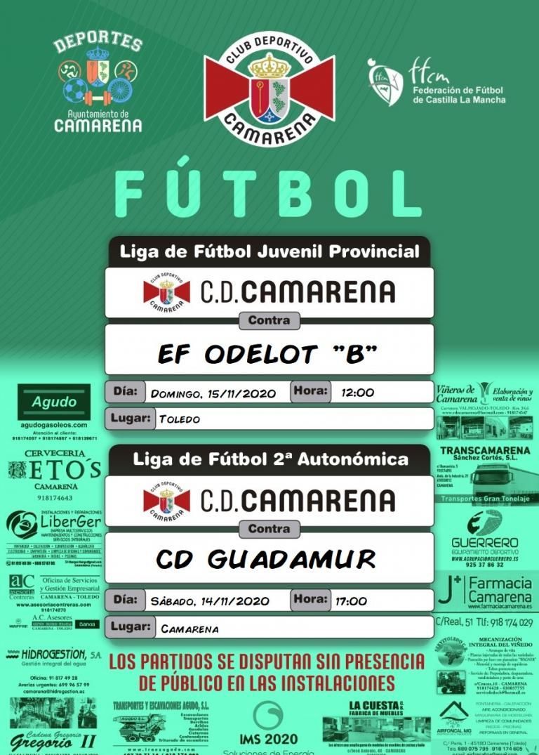 PARTIDOS DE FÚTBOL JUVENIL Y SENIOR