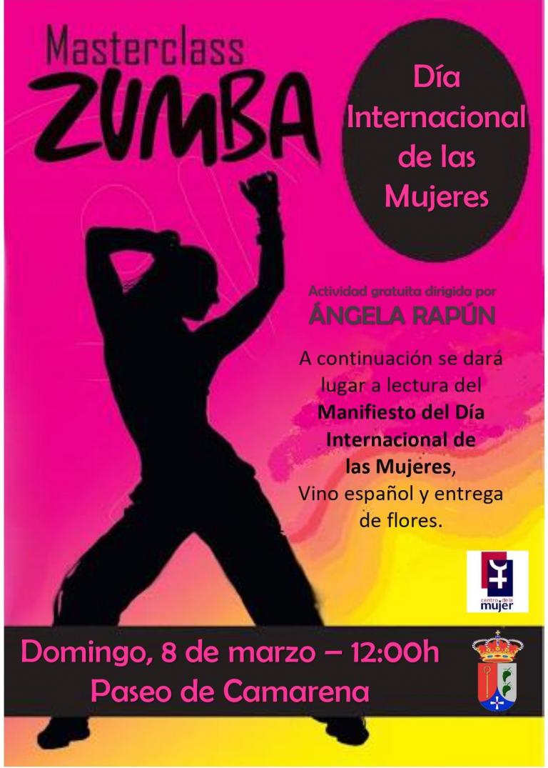MASTER CLASS DE ZUMBA - DÍA INTERNACIONAL DE LAS MUJERES