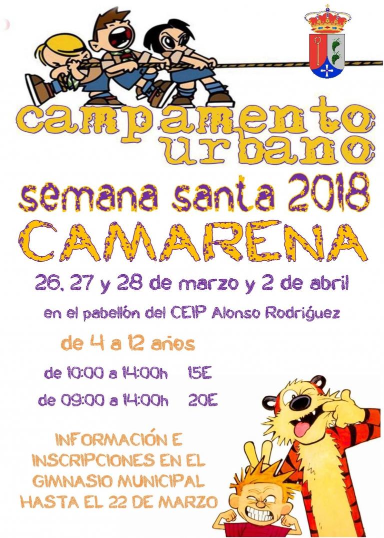 CAMPAMENTO URBANO DE SEMANA SANTA
