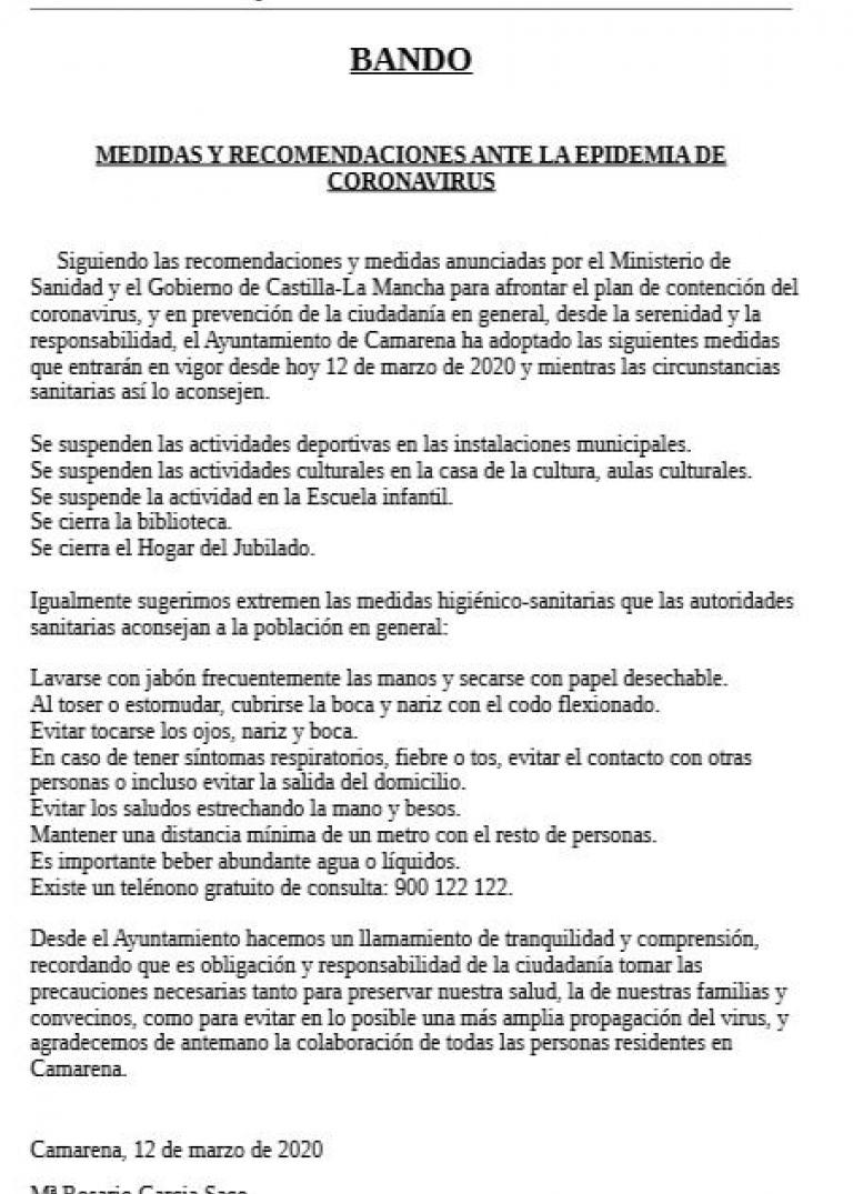 BANDO MUNICIPAL