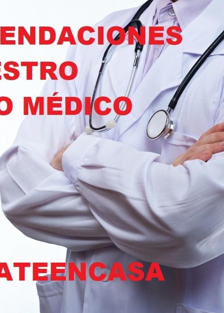 RECOMENDACIONES DE NUESTRO CENTRO MÉDICO