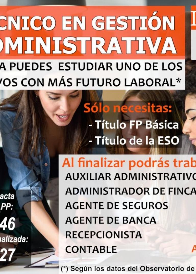 FP: TÉCNICO EN GESTIÓN ADMINISTRATIVA