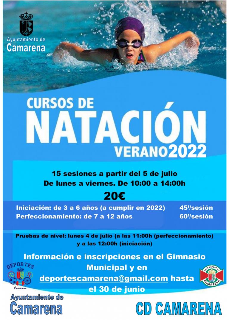 Cursos de Natación de Verano 