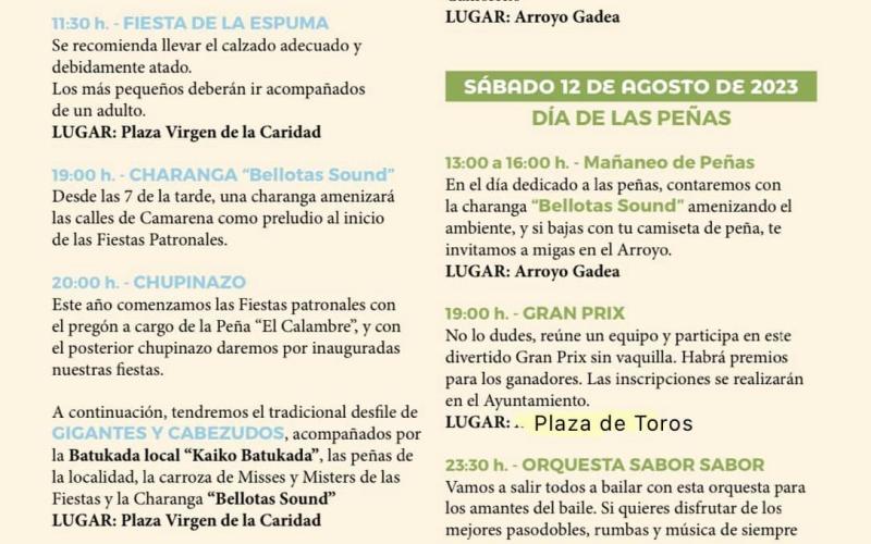 Programa de Fiestas 1