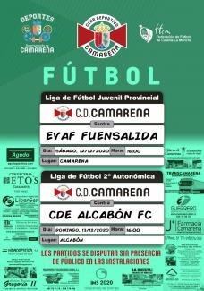 PARTIDOS DE FÚTBOL JUVENIL Y SENIOR