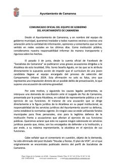 Comunicado