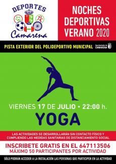 NOCHES DEPORTIVAS VERANO 2020: YOGA