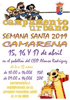 CAMPAMENTO URBANO DE SEMANA SANTA