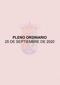 CONVOCATORIA PLENO ORDINARIO