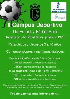 II CAMPUS DEPORTIVO DE FÚTBOL Y FÚTBOL SALA