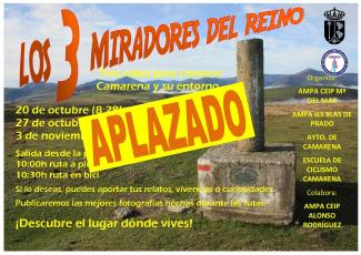 LOS 3 MIRADORES DEL REINO - APLAZADO