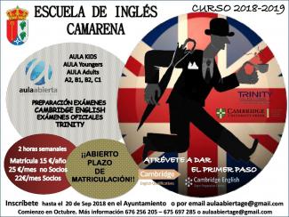 ESCUELA DE INGLÉS CAMARENA