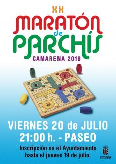 XX MARATÓN DE PARCHÍS 2018