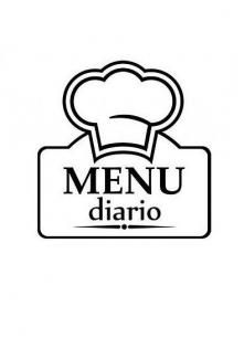 MENÚ DIARIO