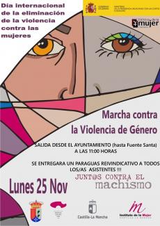 MARCHA CONTRA LA VIOLENCIA DE GÉNERO