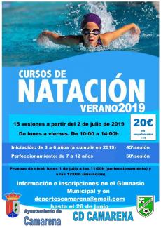CURSOS DE NATACIÓN 2019