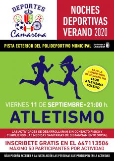 NOCHES DEPORTIVAS: ATLETISMO