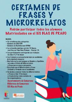 CERTAMEN DE FRASES Y MICRORELATOS