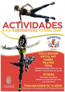 ACTIVIDADES DEPORTIVAS OTOÑO 2020