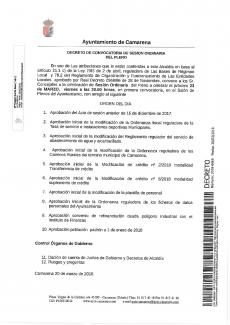 PLENO ORDINARIO