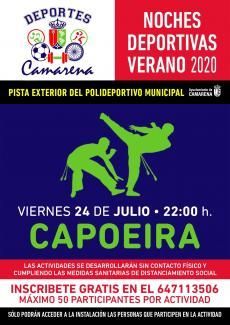 NOCHES DEPORTIVAS VERANO 2020: CAPOEIRA
