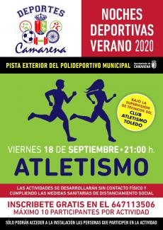 NOCHES DEPORTIVAS: ATLETISMO