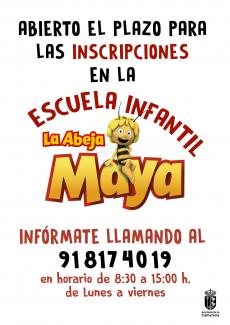 INSCRIPCIONES ESCUELA INFANTIL LA ABEJA MAYA