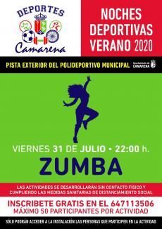 NOCHES DEPORTIVAS VERANO 2020: ZUMBA