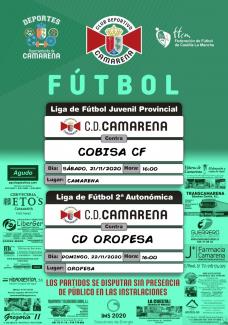 PARTIDOS DE FÚTBOL JUVENIL Y SENIOR