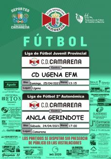 PARTIDOS DE FÚTBOL JUVENIL Y SENIOR