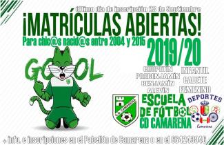 ESCUELA DE FÚTBOL CD CAMARENA 2019/2020
