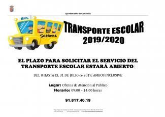 TRANSPORTE ESCOLAR 2019-2020