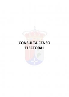 CONSULTA CENSO ELECTORAL