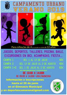 CAMPAMENTO DE VERANO 2019