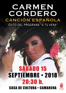 CARMEN CORDERO - CANCIÓN ESPAÑOLA