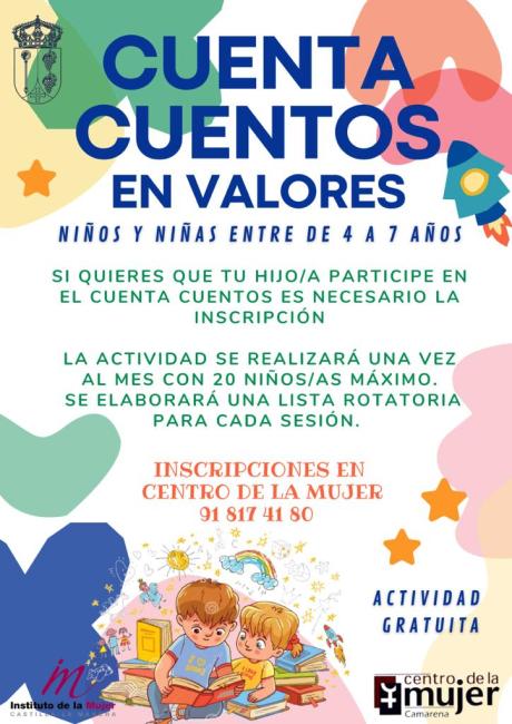 CUENTA CUENTOS EN VALORES