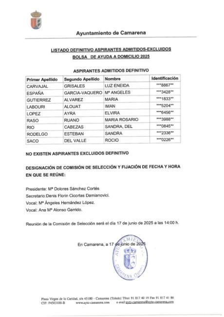 listado